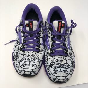 Brooks x UNIF Graphic Running Shoes – Purple, Grey & Coral (Women’s 8.5)